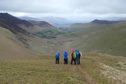 Newlands Valley from High Snockrigg